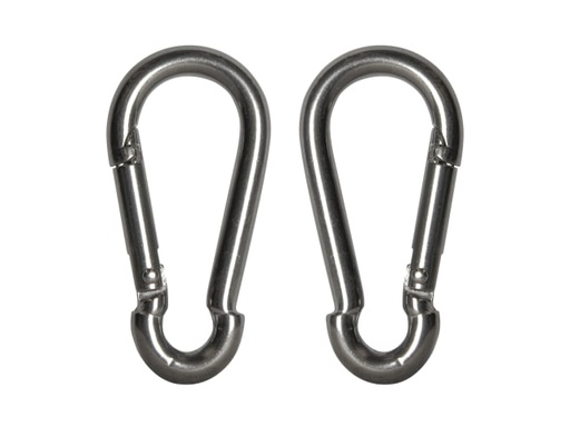 [FAICHFBS60S] Fire Brigade Snap Hook Stainless Steel 6mm (Pack 2)