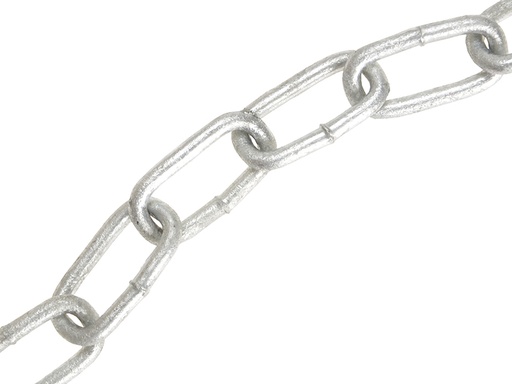 [FAICHGL430] Galvanised Chain Link 4mm x 30m Reel - Max. Load 120kg