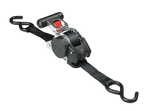 [MLK3238] Retractable Ratchet Tie-Down S-Hook 3m 2 Piece