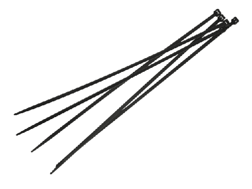 [FAICT300B] Cable Ties Black 4.8 x 300mm (Pack 100)