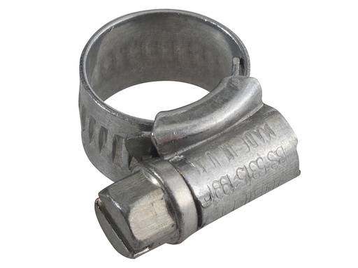 [JUB000] 000 Zinc Protected Hose Clip 9.5 - 12mm (3/8 - 1/2in)