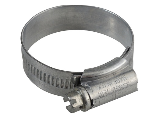 [JUB1X] 1X Zinc Protected Hose Clip 30 - 40mm (1.1/8 - 1.5/8in)