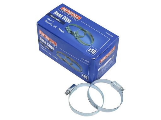 [FAIHC3B] 3 Hose Clip - Zinc MSZP 55 - 70mm