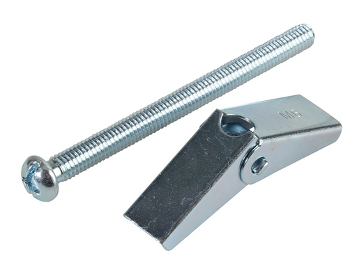 [FORFPTOG675] Plasterboard Spring Toggle ZP M6 x 75mm ForgePack 4