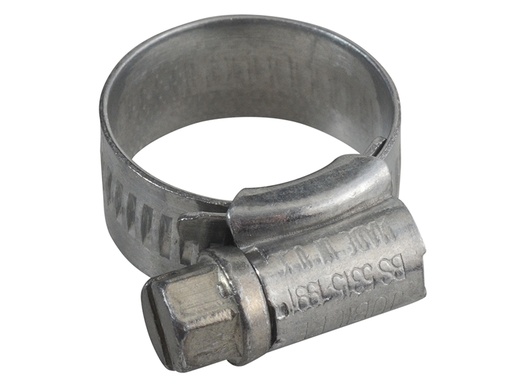 [JUB00] 00 Zinc Protected Hose Clip 13 - 20mm (1/2 - 3/4in)