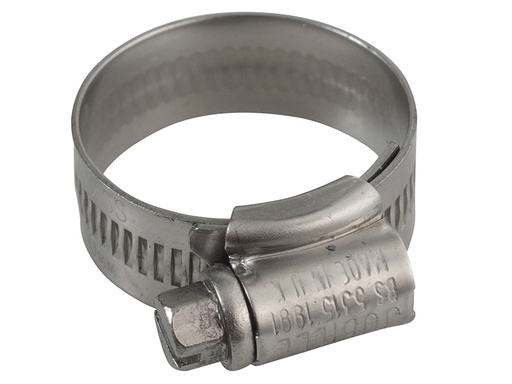 [JUB1ASS] 1A Stainless Steel Hose Clip 22 - 30mm (7/8 - 1.1/8in)