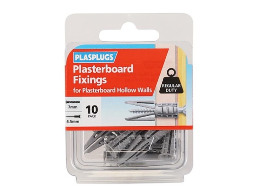 [PLACF104] CF 104 Standard Plasterboard Fixings Pack of 10