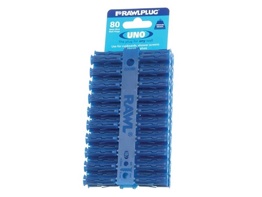 [RAW68595] Blue UNO® Plugs 8 x 32mm (Card 80)