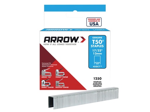 [ARRT50CTS] T50 Staples Ceiltile 13mm (Box 1250)