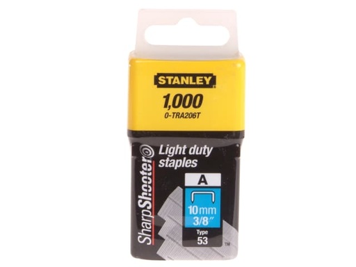 [STA0TRA206T] TRA2 Light-Duty Staple 10mm TRA206T (Pack 1000)