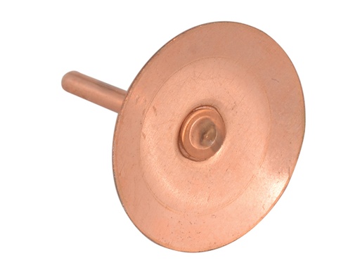 [FORDISCRIVC] Copper Disc Rivets 20 x 20 x 1.5mm (Bag 100)