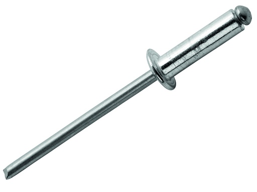 [RPD5000379] Standard Aluminium Rivets 4 x 12mm Bag of 100