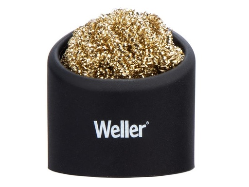 [WELACCBSH] Brass Wire Sponge Cleaner with Holder