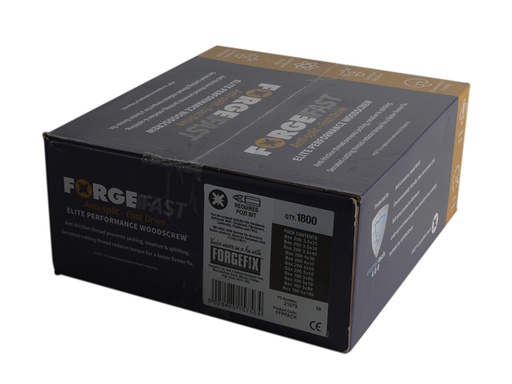 [FORFFPPACK] ForgeFast Pozi Compatible Wood Screw Forge Pack 1800 Piece