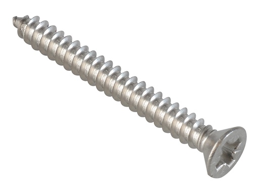 [FOR184720] Self-Tapping Screw Pozi Compatible CSK A2 SS 1.1/2in x 8 ForgePack 12