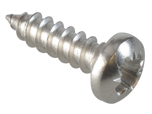 [FOR184904] Self-Tapping Screw Pozi Compatible Pan A2 SS 1/2in x 6 ForgePack 60