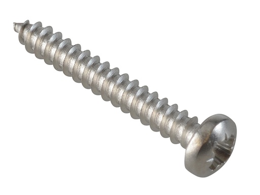 [FOR184997] Self-Tapping Screw Pozi Compatible Pan A2 SS 1in x 6 ForgePack 30