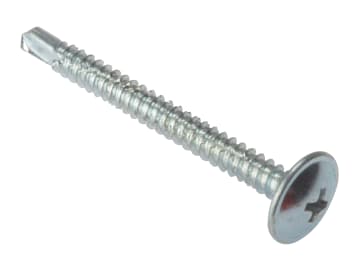 [FORBP4860Z] Baypole Self-Drill Screw Phillips Wafer Head ZP 4.8 x 60mm Box 100