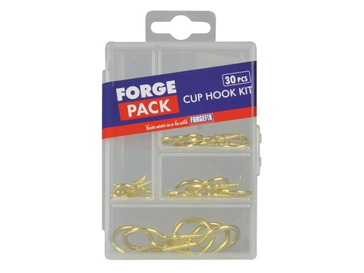 [FORFPCUPSET] Cup Hook Kit ForgePack 30 Piece