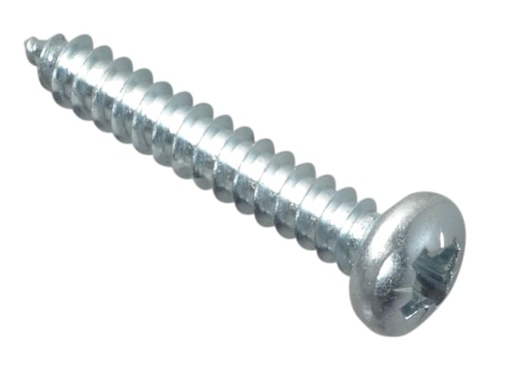 [FORFPS18Z] Self-Tapping Screw Pozi Compatible Pan Head ZP 1in x 8 ForgePack 25