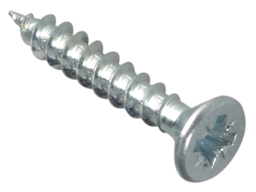 [FORMPS425ZP] Multi-Purpose Pozi Compatible Screw CSK ST ZP 4 x 25mm Box 200