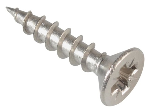 [FORPOZI3516S] Multi-Purpose Pozi Compatible Screw CSK ST S/Steel 3.5 x 16mm Box 200