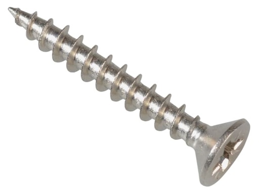 [FORPOZI3525S] Multi-Purpose Pozi Compatible Screw CSK ST S/Steel 3.5 x 25mm Box 200