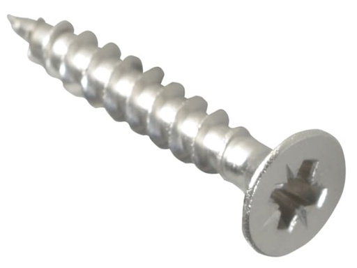 [FORPOZI425S] Multi-Purpose Pozi Compatible Screw CSK ST S/Steel 4.0 x 25mm Box 200