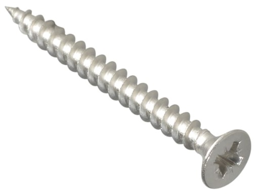 [FORPOZI440S] Multi-Purpose Pozi Compatible Screw CSK ST S/Steel 4.0 x 40mm Box 200