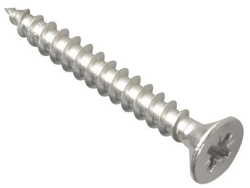 [FORPOZI540S] Multi-Purpose Pozi Compatible Screw CSK ST S/Steel 5.0 x 40mm Box 200