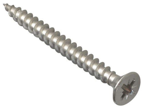 [FORPOZI550S] Multi-Purpose Pozi Compatible Screw CSK ST S/Steel 5.0 x 50mm Box 200