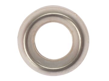 [FORSCW10NM] Screw Cup Washers Solid Brass Nickel Plated No.10 Bag 200