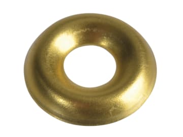 [FORSCW6BM] Screw Cup Washers Solid Brass Polished No.6 Bag 200