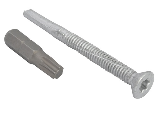 [FORTFCH5560] TechFast Roofing Screw Timber - Steel Heavy Section 5.5 x 60mm Pack 100