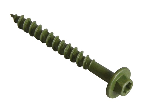 [FORTXFTF65] Torxfast Hex Head Timber Fixing Screws Green 65mm Box 50