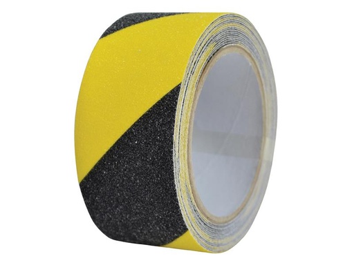 [FAITAPESTYB5] Anti-Slip Tape 50mm x 5m Black & Yellow Hazard