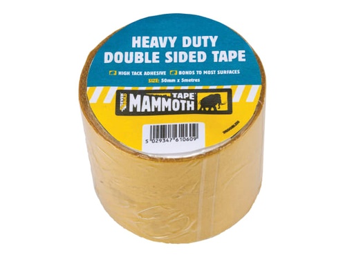 [EVB2HDDST50] Heavy-Duty Double-Sided Tape 50mm x 5m