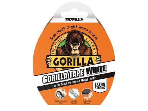 [GRGCLOTHWH] Gorilla Tape® 48mm x 10m White