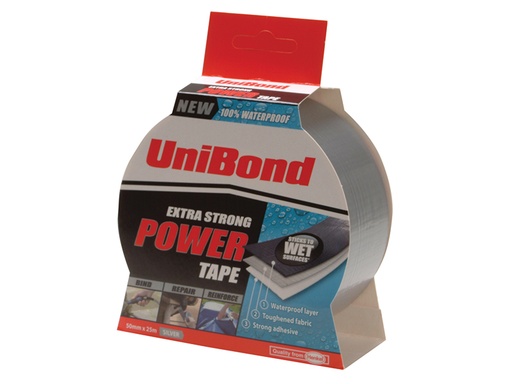 [UNI1518497] Powertape 50mm x 25m Silver