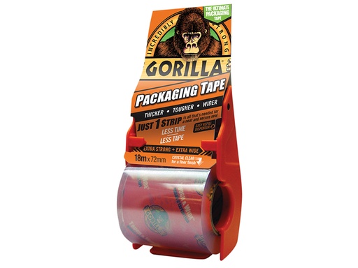 [GRGPKTAPE18] Gorilla Packaging Tape 72mm x 18m Dispenser