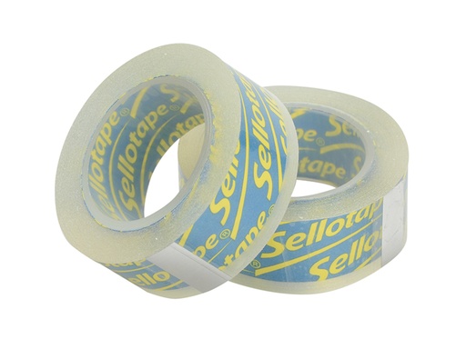 [SLT1740339] Sellotape On-Hand Refill 18mm x 15m Clear (Pack 2)