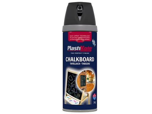 [PKT26001] Twist & Spray Chalkboard Paint Black 400ml
