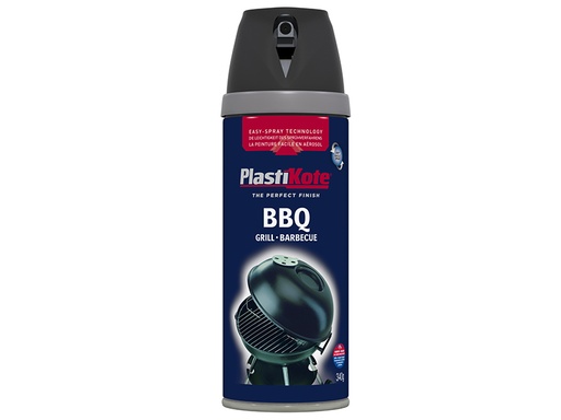 [PKT26020] Twist & Spray BBQ Paint Black 400ml