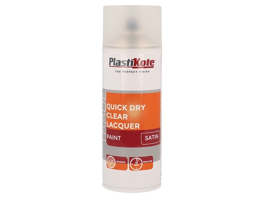 [PKT71004] Trade Quick Dry Clear Lacquer Spray Satin 400ml