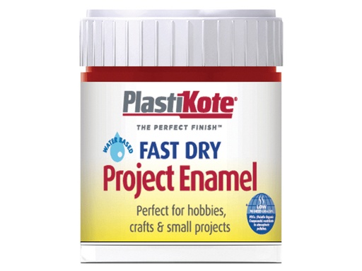 [PKTB25W] Fast Dry Enamel Paint B25 Bottle Metallic Red 59ml