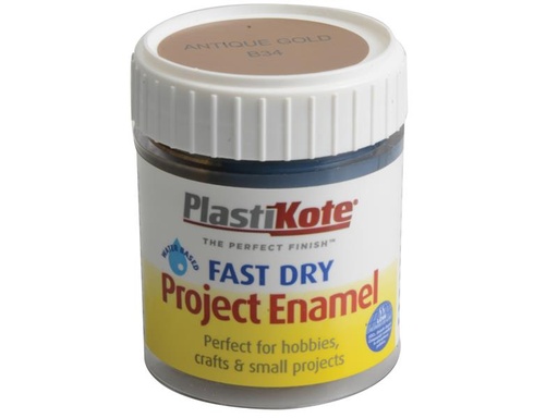 [PKTB34W] Fast Dry Enamel Paint B34 Bottle Antique Gold 59ml