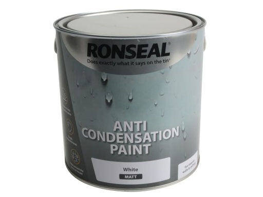 [RSLACPWM25L] Anti Condensation Paint White Matt 2.5 litre