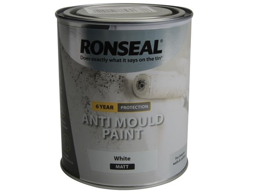 [RSLAMPWM750] 6 Year Anti Mould Paint White Matt 750ml