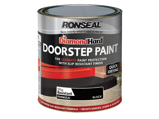 [RSLDHDSPB250] Diamond Hard Doorstep Paint Black 250ml