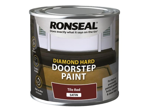 [RSLDHDSPR250] Diamond Hard Doorstep Paint Red 250ml